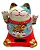 Gato da Sorte Manekineko em Cerâmica com Movimento (11cm) - Imagem 1
