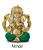 Estátua Ganeshinha Dourado (5cm) - Imagem 5