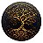 Placa Decorativa Redonda Árvore da Vida (25cm) - Imagem 1