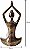Estátua Yoga Luxury com Esfera de Cristal (30cm) - Imagem 4