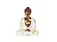 Estátua Buda Sentado Meditando (15cm) - Imagem 2