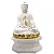 Estátua Buda Pérolado com Flor de Lótus (28cm) - Imagem 1