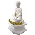 Estátua Buda Pérolado com Flor de Lótus (28cm) - Imagem 2