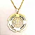 Gargantilha Mandala Hoponopono com Corrente (26mm) - Imagem 4