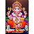 Quadro Deus Ganesha de Parede (29cm) - Imagem 1