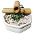 Fonte Feng Shui Baguá em Cerâmica (16cm) - Imagem 1