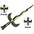 Punhal Egípicio Athame Cruz Ansata Ankh em Metal (21cm) - Imagem 2