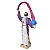 Estátua Saint Germain com Chama Violeta (27cm) - Imagem 2