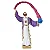 Estátua Saint Germain com Chama Violeta (27cm) - Imagem 1