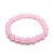 Pulseira com Pedra Quartzo Rosa (8mm) - Imagem 1