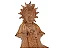 Estátua Kuan Yin em Madeira (30cm) - Imagem 4