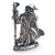 Estátua Mago Merlin em Metal com Cristal (12cm) - Imagem 3