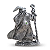 Estátua Mago Merlin em Metal com Cristal (12cm) - Imagem 2