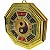 Baguá Feng Shui Yin Yang Dourado (13cm) - Imagem 2