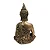 Estátua Buda Nirvana Meditando Dourada (24cm) - Imagem 2