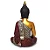 Estátua Buda Nirvana Meditando Médio (34 cm) - Imagem 2