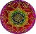 Mandala em Vidro Ternura (18cm) - Imagem 1