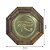 Quadro Oitavado Feng Shui Olho de Hórus (18cm) - Imagem 3
