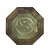 Quadro Oitavado Feng Shui Yin Yang (18cm) - Imagem 1