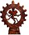 Estátua Shiva Nataraja na Roda de Fogo com Cristais (20cm) - Imagem 4