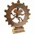 Estátua Shiva Nataraja na Roda de Fogo com Cristais (20cm) - Imagem 2