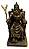 Estátua Deus Zeus no Trono (13cm) - Imagem 1