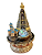 Fonte de Água Nossa Senhora Aparecida com Templo Sagrado (30cm) - Imagem 1