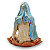 Estátua Maria Mãe de Jesus Meditando (18cm) - Imagem 3