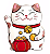 Imã de Geladeira Manekineko em Resina (7cm) - Imagem 8