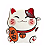 Imã de Geladeira Manekineko em Resina (7cm) - Imagem 9