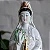 Estatueta Deusa Kuan Yin em Porcelana (28cm) - Imagem 3