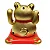 Manekineko Gato da Sorte Dourado com Movimento (11cm) - Imagem 2