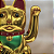 Gato da Sorte Manekineko com Moedas Chinesas (12cm) - Imagem 4
