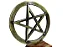 Pantáculo Pentagrama com Base em Madeira (11cm) - Imagem 2