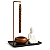 Incensário Invertido com Base e Estátua de Buda (25cm) - Imagem 2