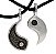 Par de Colares Yin Yang (30mm) - Imagem 1