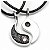 Par de Colares Yin Yang (30mm) - Imagem 3