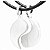 Par de Colares Yin Yang (30mm) - Imagem 2