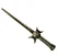 Punhal Athame Wicca Triluna em Metal (20cm) - Imagem 2