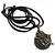 Colar Orixá Iemanjá em Metal com Cordão (3,5cm) - Imagem 3