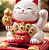 Manekineko Saco da Fortuna com Movimento (8cm) - Imagem 2