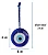 Olho Grego com Cordão para Pendurar (6cm) - Imagem 2