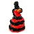Estátua Mini Orixá Pomba Gira em Resina (5cm) - Imagem 1