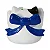 Estátua Manekineko Saúde e Fortuna (Azul) - Imagem 2