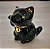 Estátua Manekineko em Porcelana (Preto) - Imagem 2