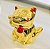 Estátua Manekineko em Porcelana (Dourado) - Imagem 3