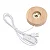 Base de Madeira com LED para Cristais (USB) - Imagem 1