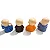 Kit com 4 Monges Não Ouço, Não Falo, Não Vejo e Não Faço o Mal (6cm) - Imagem 2