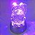 Manekineko em Cristal com Base de LED (10cm) - Imagem 2