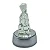 Buda da Prosperidade em Cristal com Base de LED (10cm) - Imagem 3
